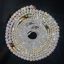 Load image into Gallery viewer, 925 Silver Moissanite 5mm Tennis Bracelet
