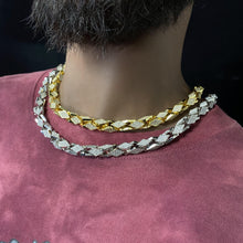 Load image into Gallery viewer, 10mm Diamond Triangle Chain
