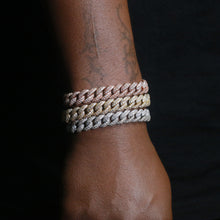 Load image into Gallery viewer, 8.5mm Diamond Cuban Bracelet

