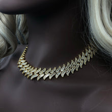 Load image into Gallery viewer, 15mm Baguette Spiked Cuban Chain
