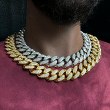 Load image into Gallery viewer, 19mm Diamond Cuban Chain
